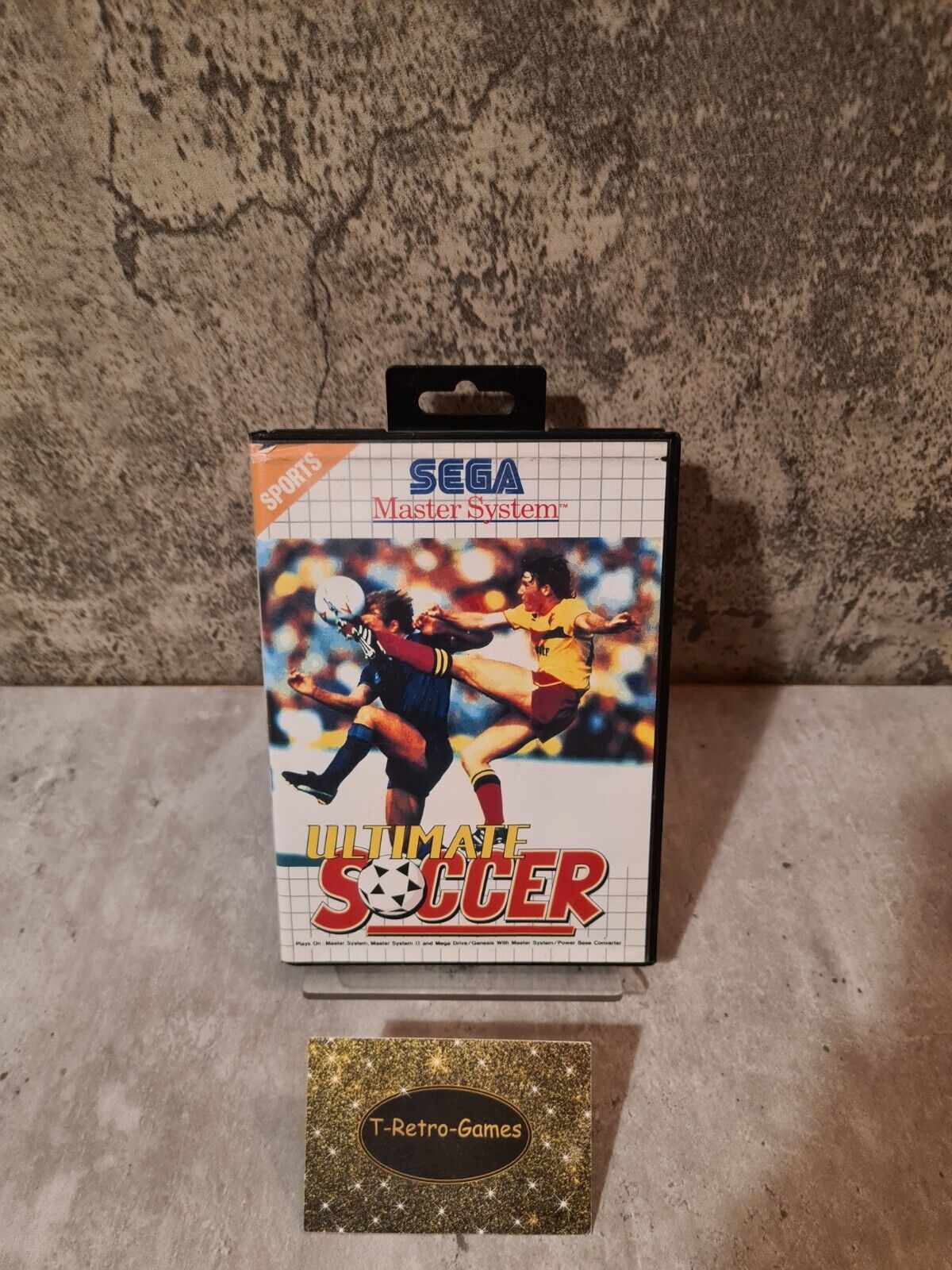 Sega Master System Ultimate Soccer mit OVP Multi Language - T-Retro-Games 