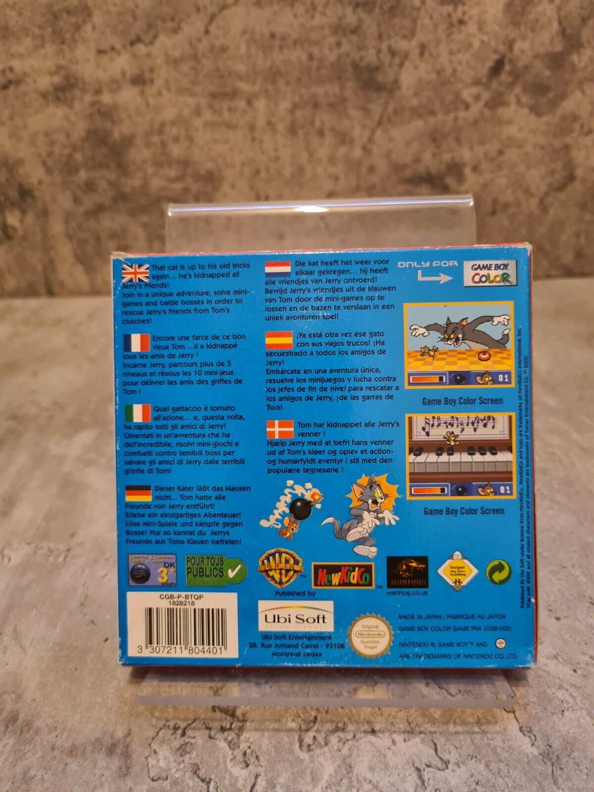 Nintendo Game Boy Color Tom and Jerry Der Mausangriff + OVP und Anleitung EUR - T-Retro-Games 