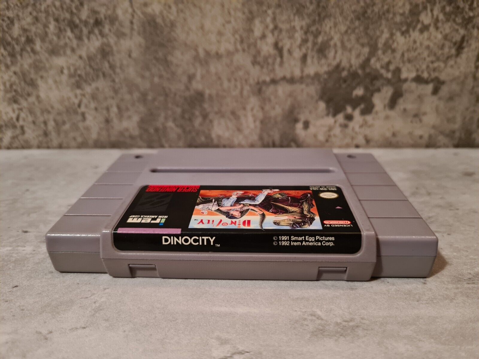SNES Super Nintendo Dino City NTSC USA Modul - T-Retro-Games 