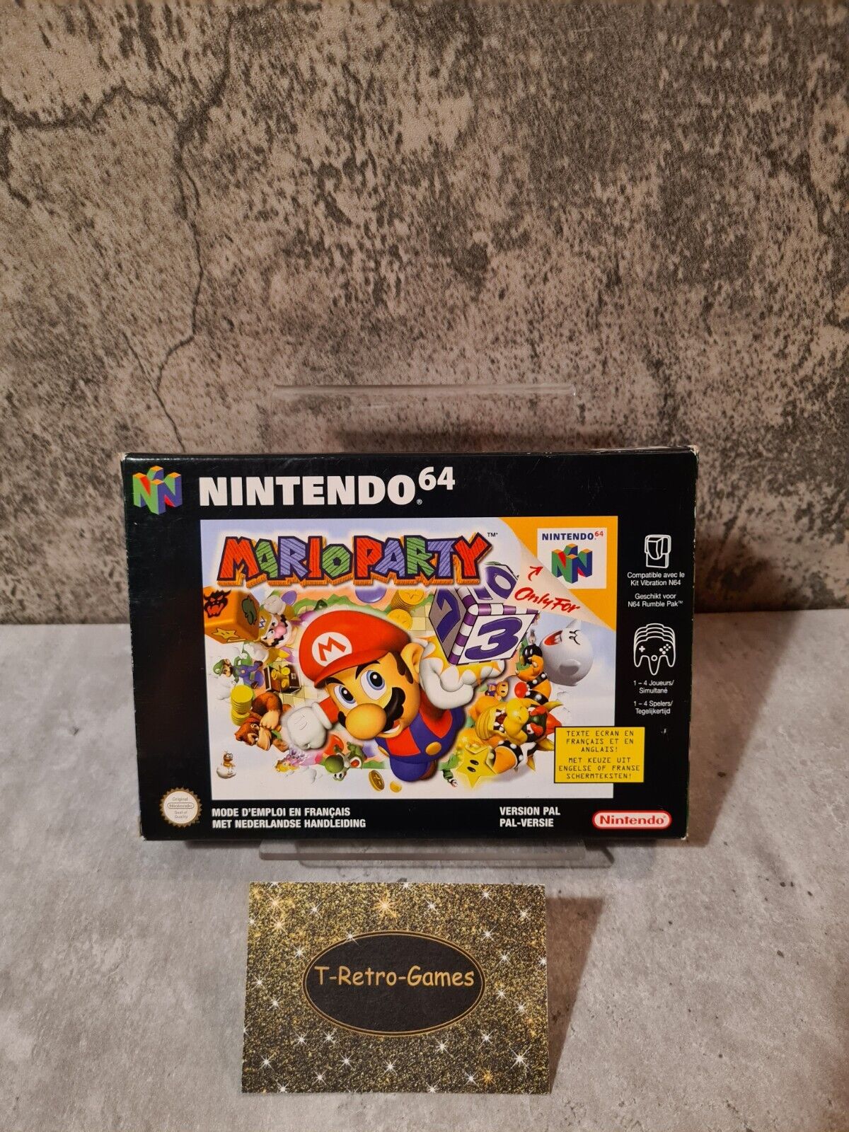 N64 Nintendo 64 Mario Party mit OVP und Anleitung FAH - T-Retro-Games 