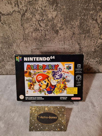N64 Nintendo 64 Mario Party mit OVP und Anleitung FAH - T-Retro-Games 