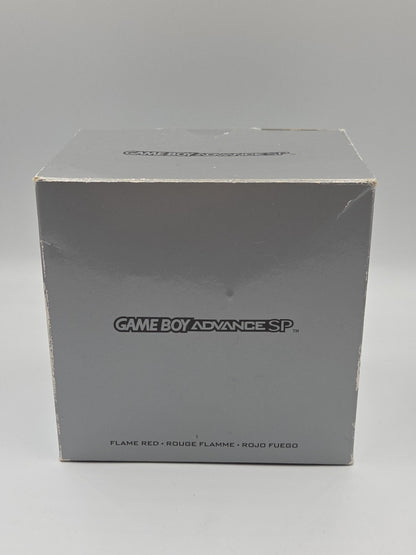 Nintendo Game Boy Advance SP Flame Red EUR OVP  Konsole Console