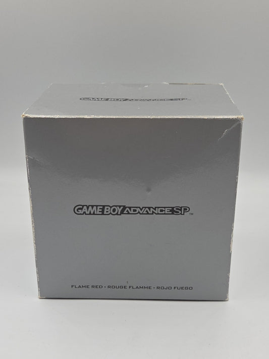 Nintendo Game Boy Advance SP Flame Red EUR OVP  Konsole Console