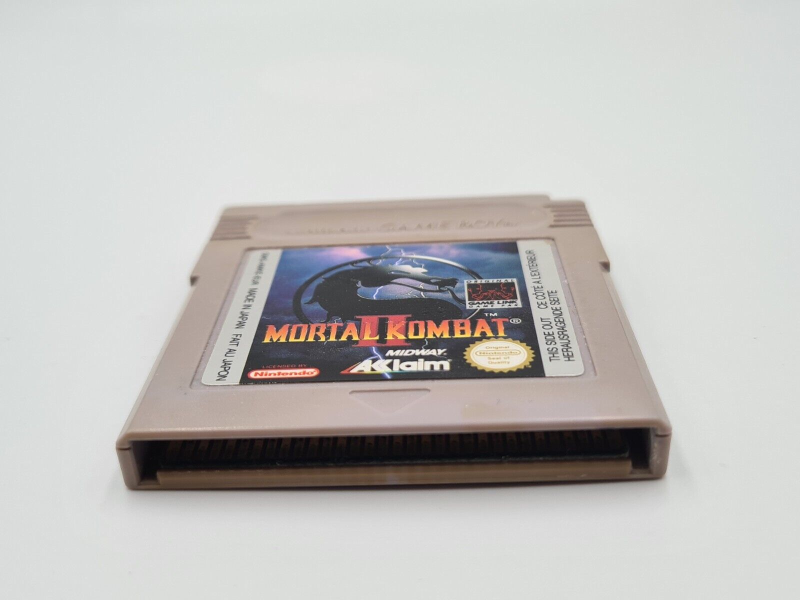 Nintendo Game Boy Classic Spiel Mortal Kombat II 2 Modul EUR - T-Retro-Games 
