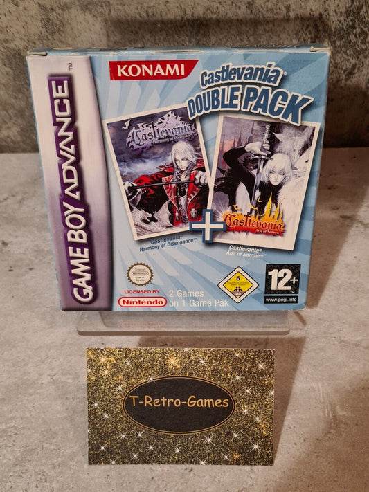 Nintendo Gameboy Advance Castlevania Double Pack mit OVP und Anleitung EUU - T-Retro-Games 