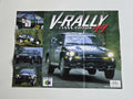 N64 Nintendo 64 V-Rally 99 Edition Poster Reklame Flyer Insert EUR