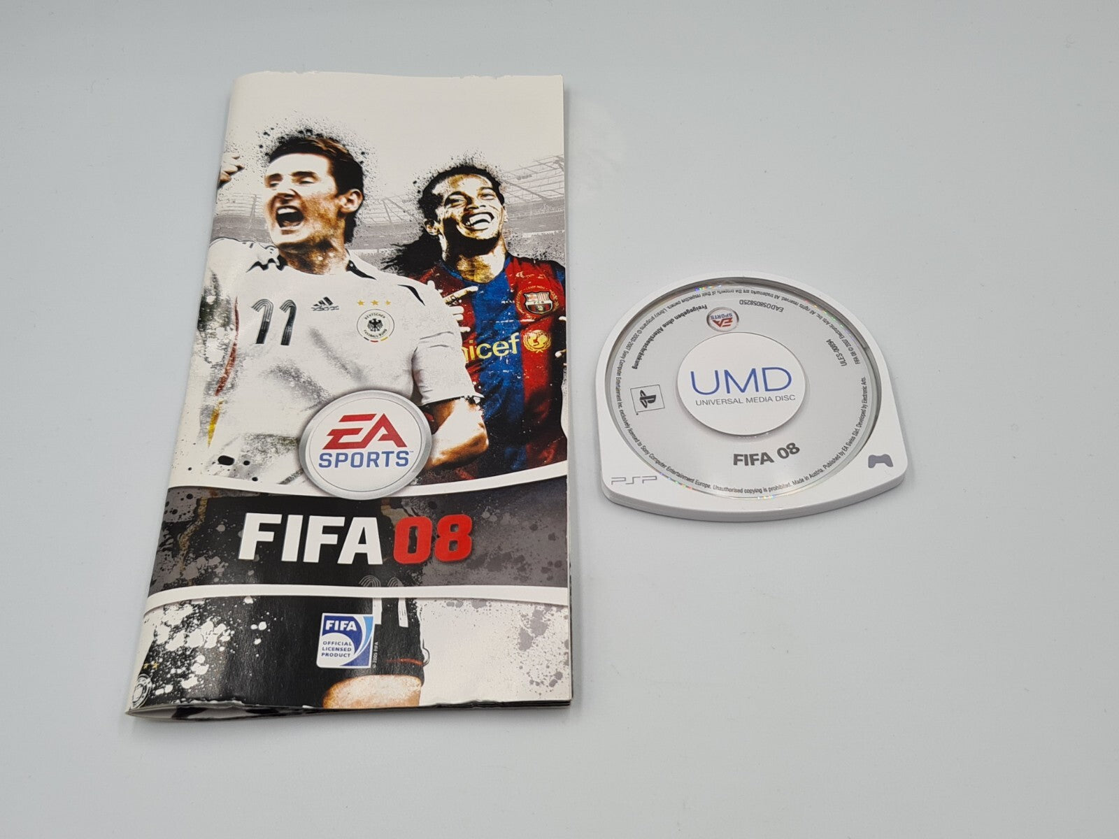 Sony PSP Spiel Fifa 08 mit OVP und Anleitung Deutsch
