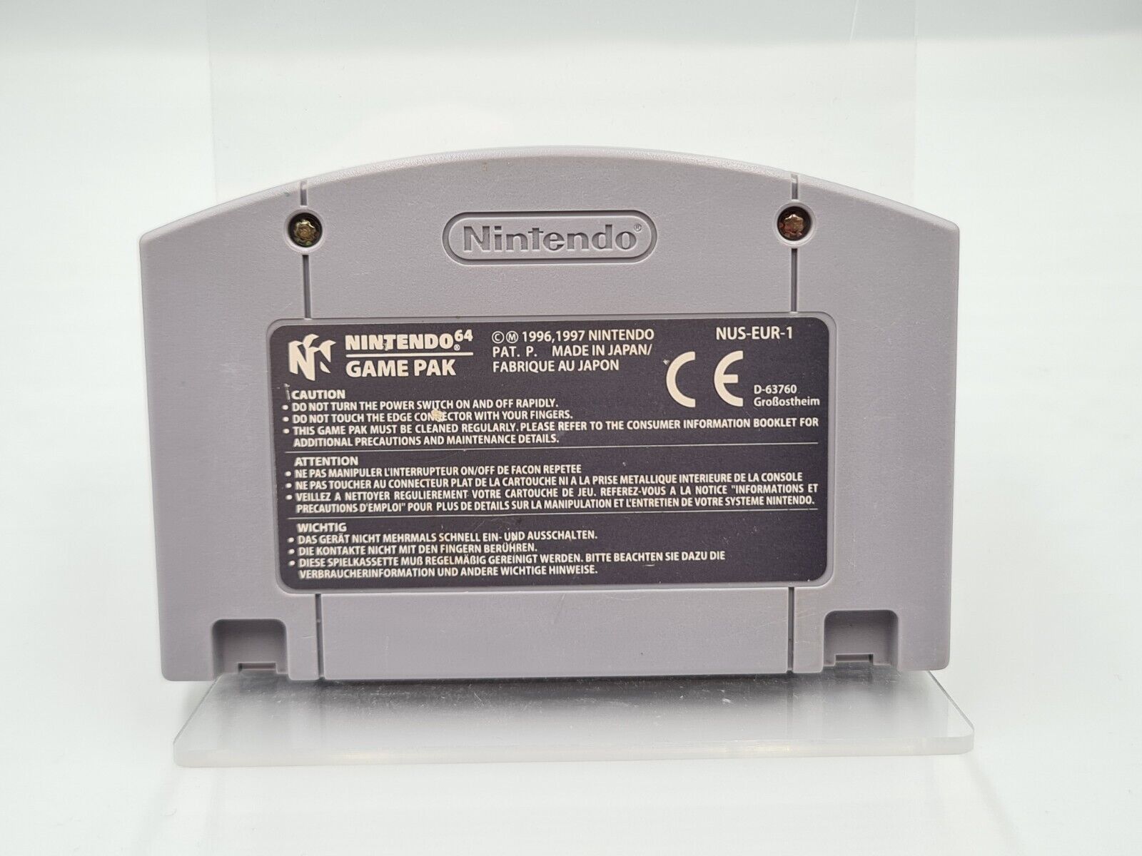 N64 Nintendo 64 Fighting Force 64 Modul EUR - T-Retro-Games 