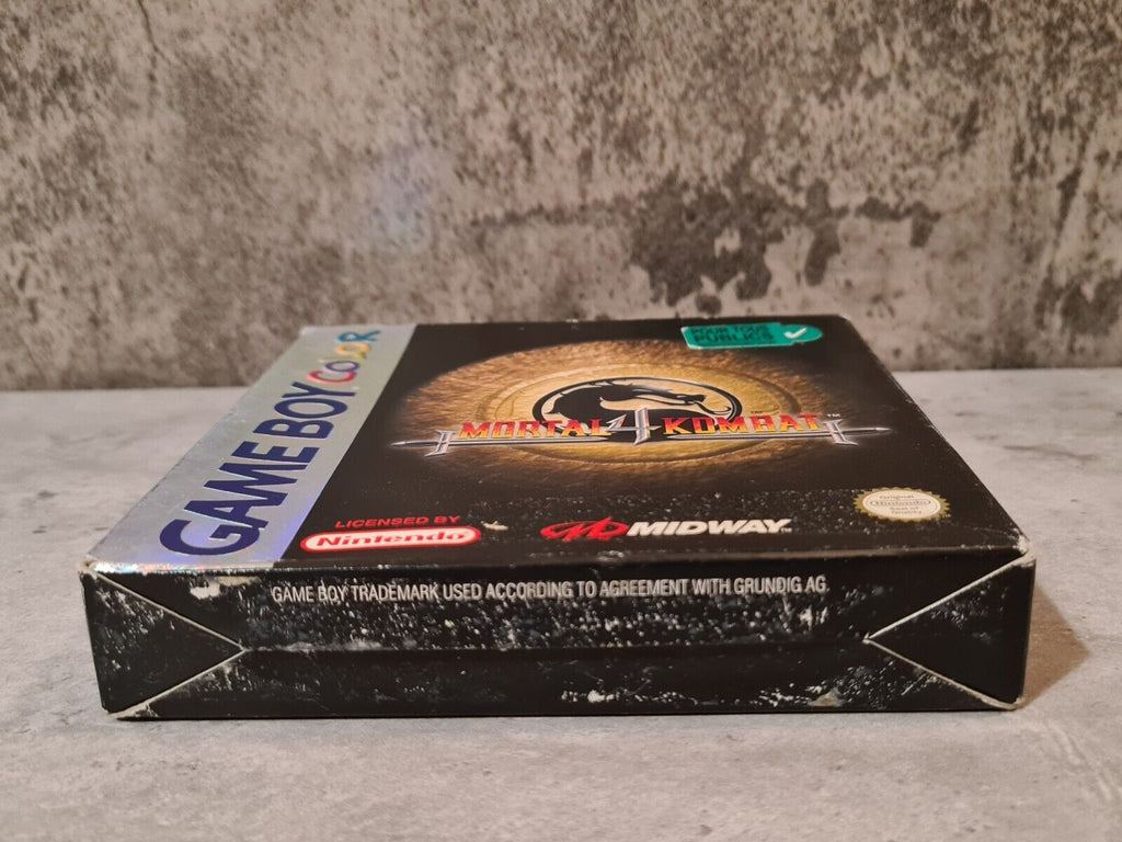 Nintendo Game Boy Color Mortal Kombat 4 mit OVP und Anleitung EUR - T-Retro-Games 