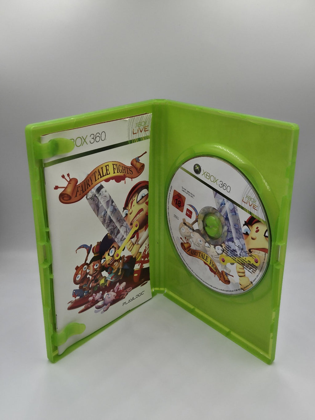 XBOX360 Spiel Fairytale Fights mit OVP und Anleitung Deutsch