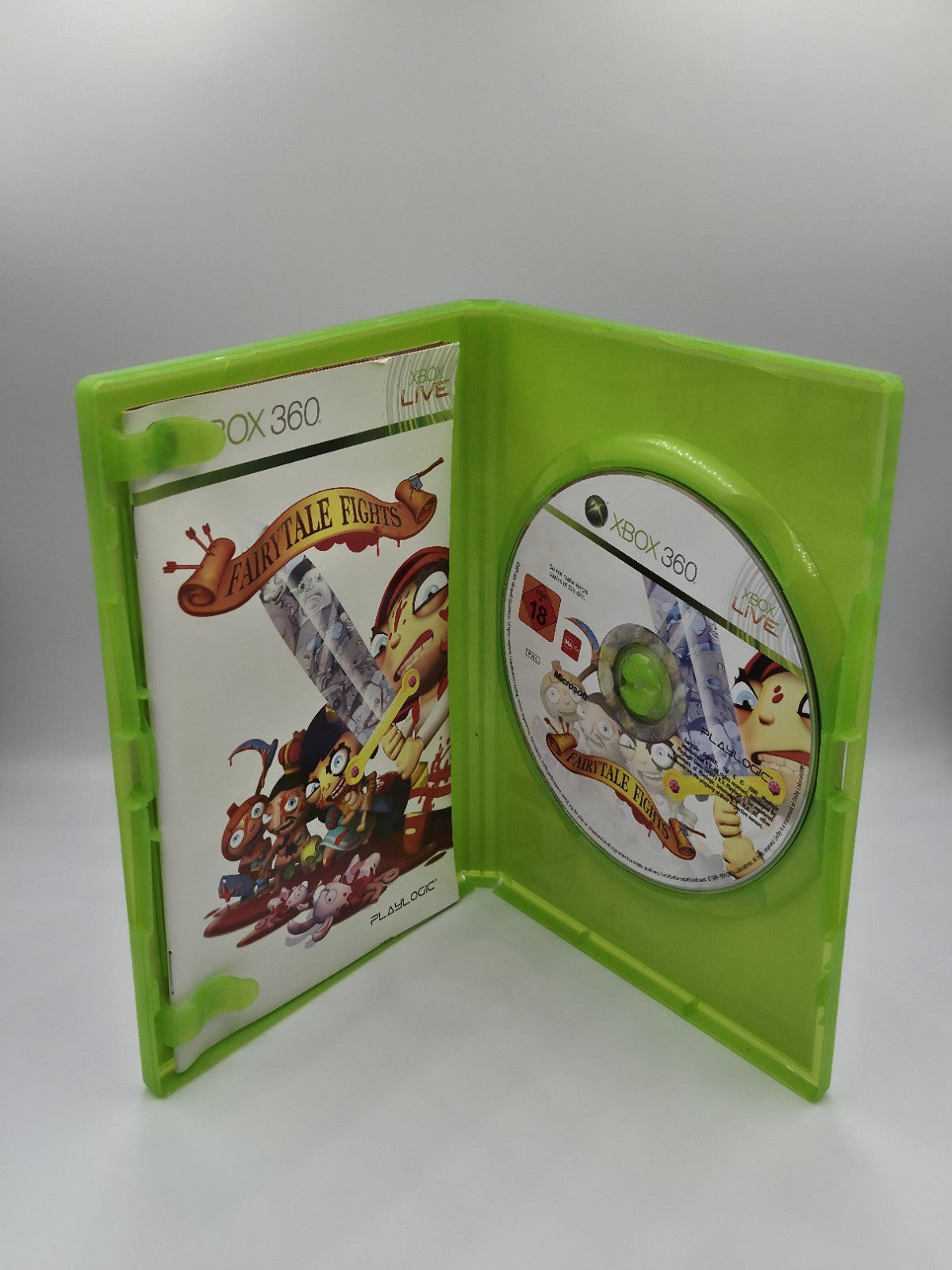 XBOX360 Spiel Fairytale Fights mit OVP und Anleitung Deutsch