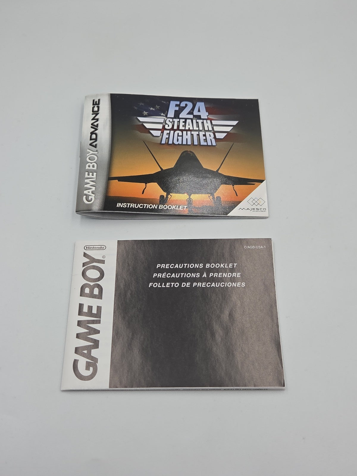 Game Boy Advance Spiel F24 Stealth Fighter mit OVP und Anleitung USA