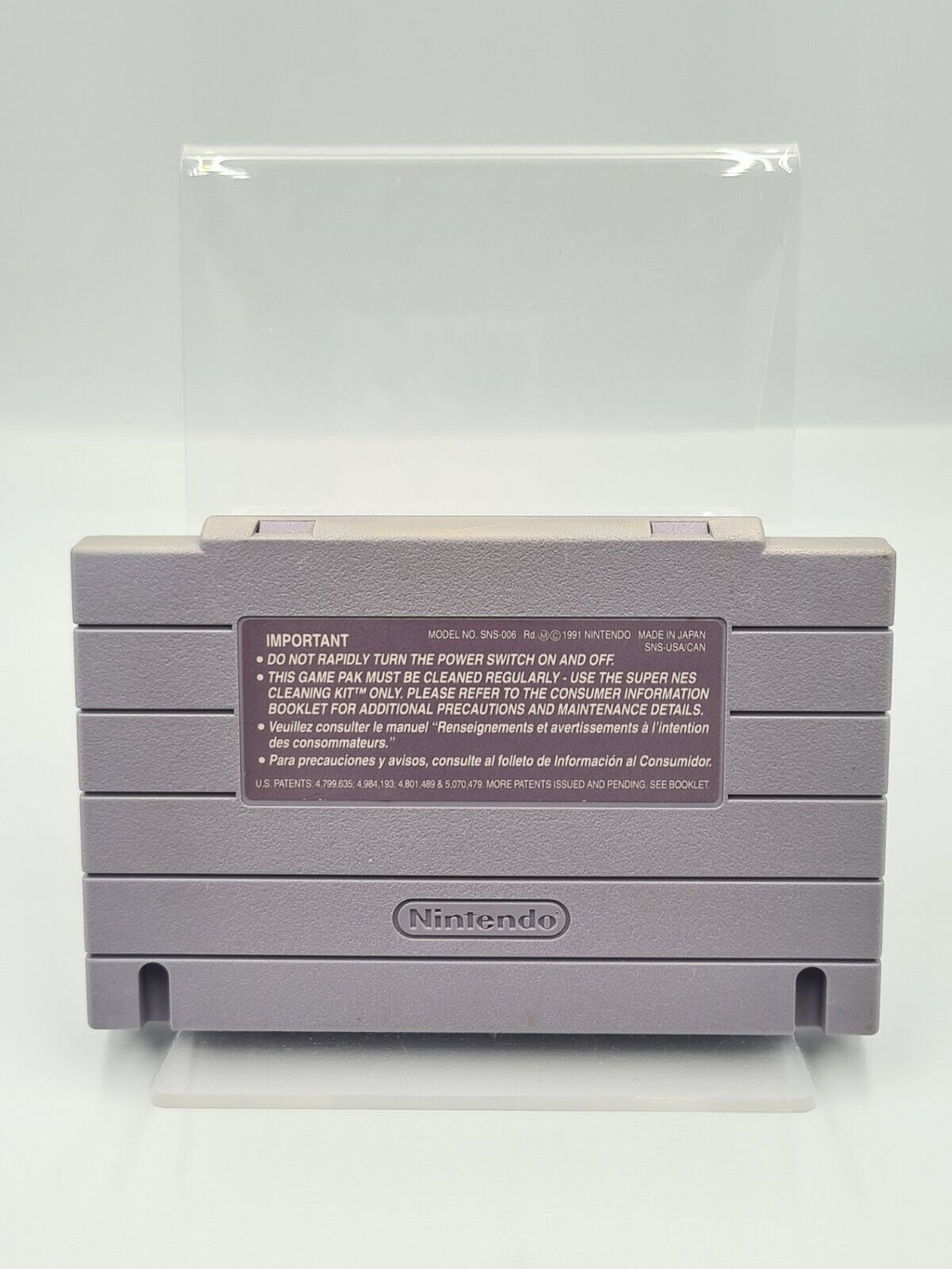 SNES Super Nintendo Strike Gunner S.T.G NTSC USA Modul - T-Retro-Games 