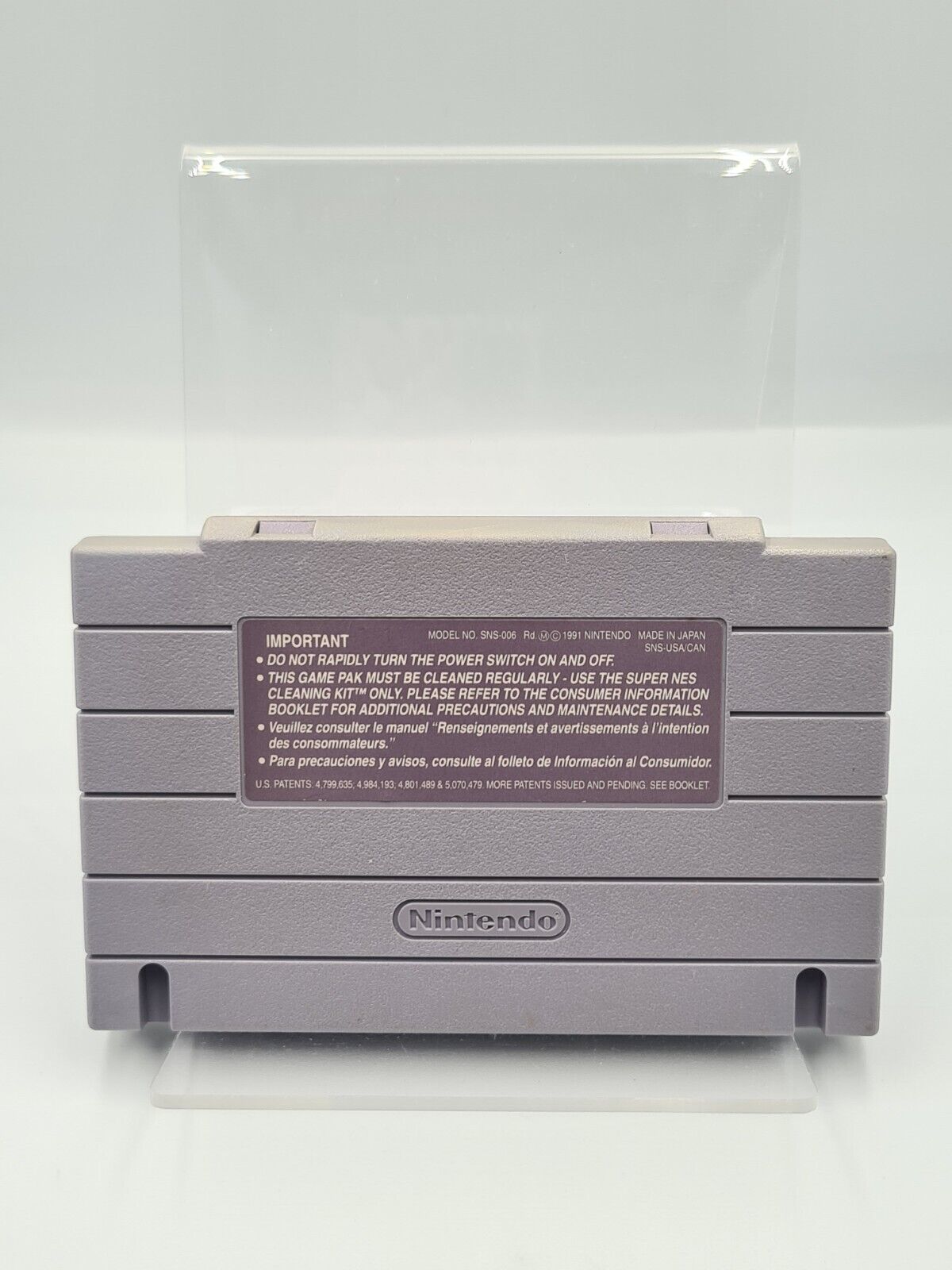 SNES Super Nintendo Strike Gunner S.T.G NTSC USA Modul - T-Retro-Games 