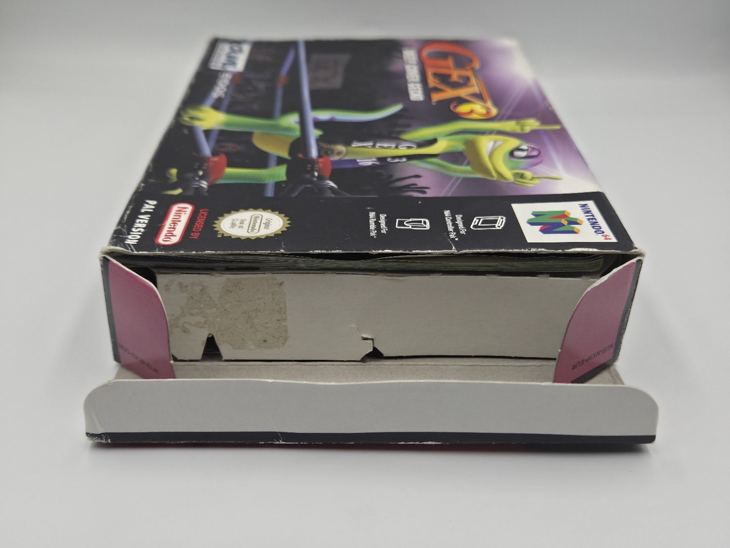 N64 Nintendo 64 Gex 3 Deep Cover Gecko mit OVP und Anleitung EUR