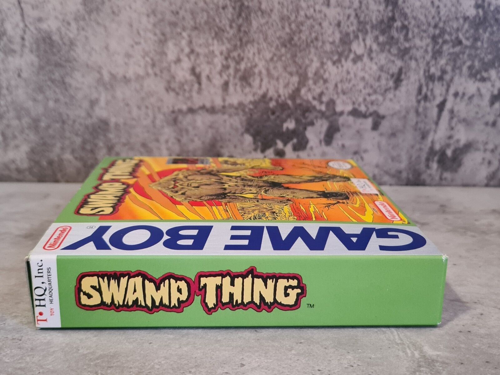 Nintendo Game Boy Classic Swamp Thing mit OVP und Anleitung USA - T-Retro-Games 
