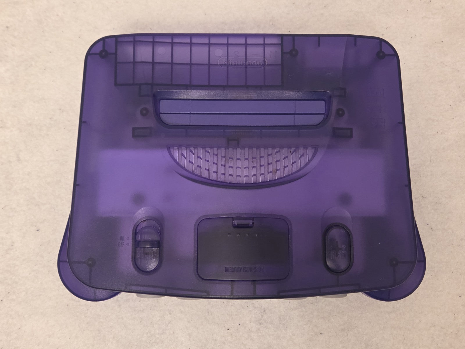 Nintendo 64 N64 Konsole Console Purple Grape + Controller + Kabel Lila Violett