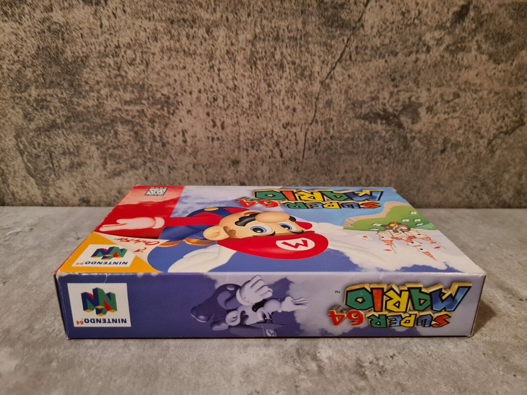 N64 Nintendo 64 Super Mario 64 mit OVP und Anleitung USA NTSC - T-Retro-Games 