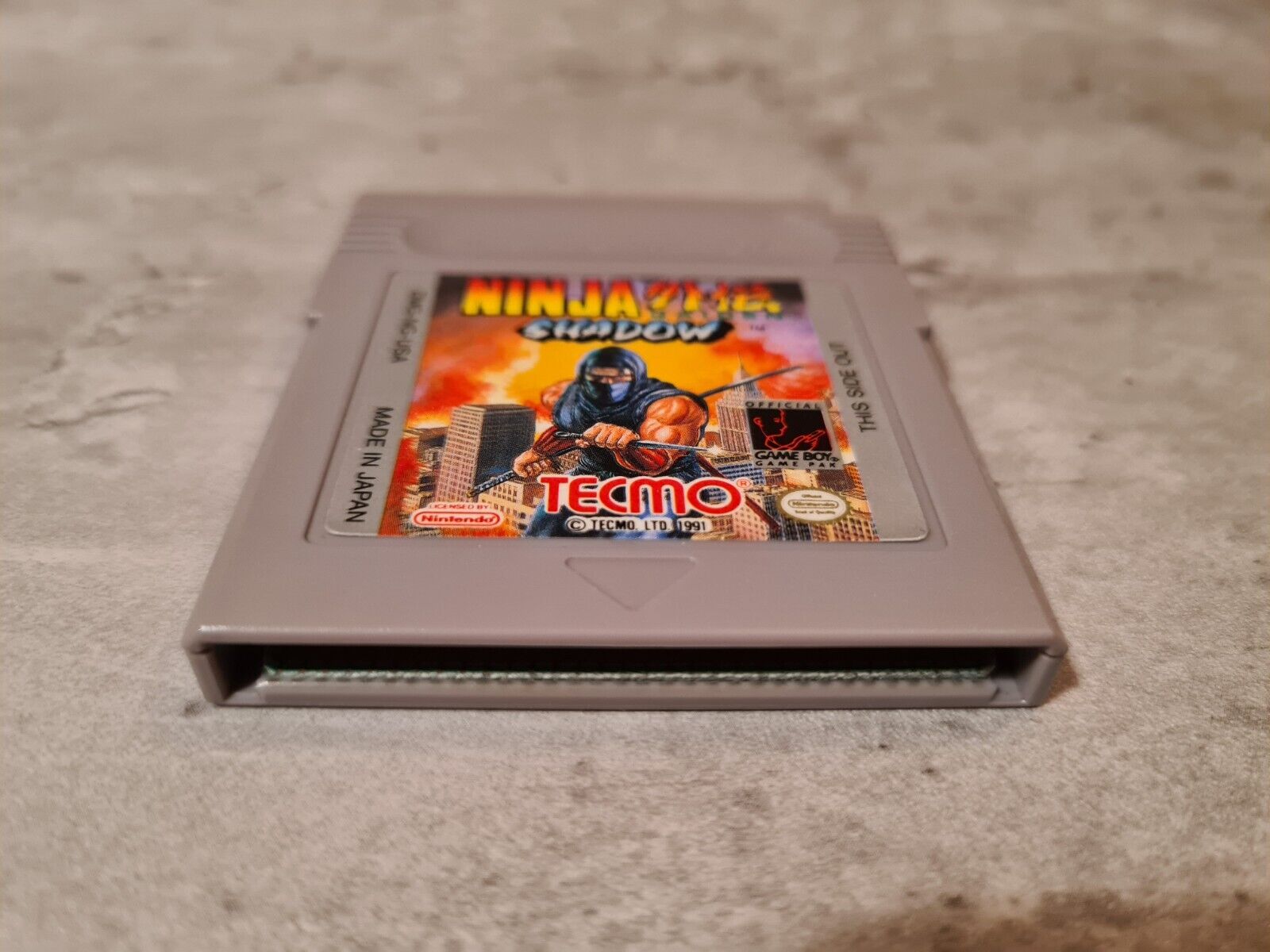 Nintendo Game Boy Classic Spiel Ninja Gaiden Shadow Modul USA - T-Retro-Games 