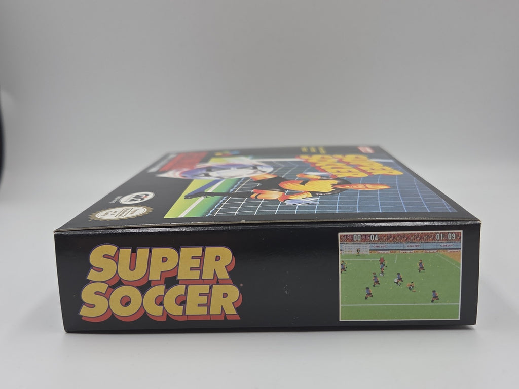 SNES Super Nintendo Super Soccer New Old Stock Neu unbenutzt ITA