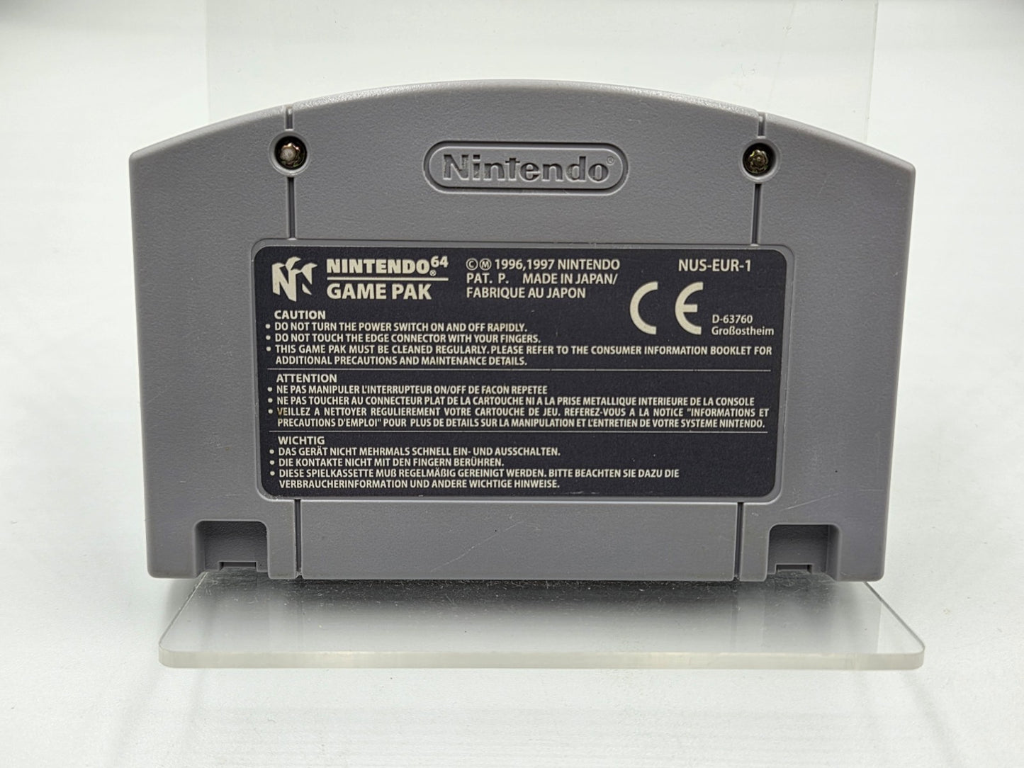 N64 Nintendo 64 Duke Nukem 64 EUR Modul