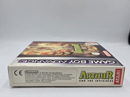 Nintendo Game Boy Advance Arthur and the Invisibles mit OVP und Anleitung EUR