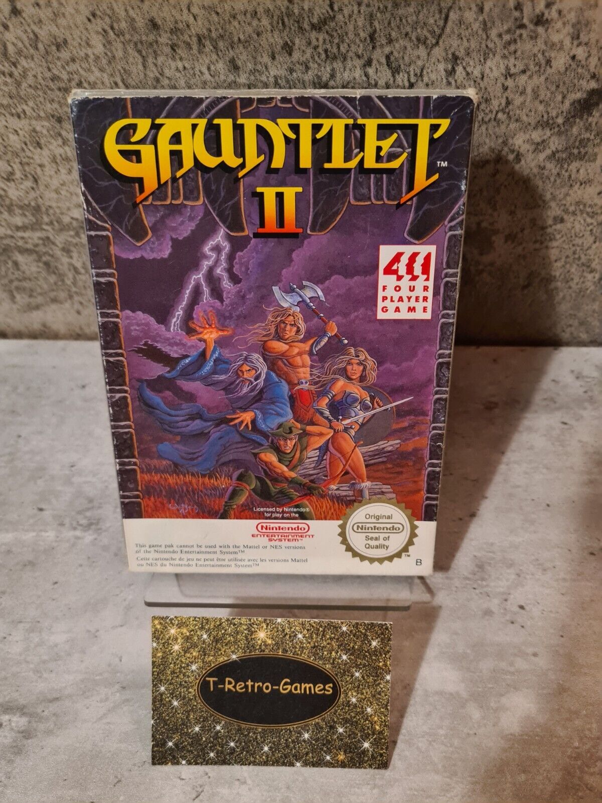 NES Gauntlet II mit OVP und Anleitung FRA - T-Retro-Games 