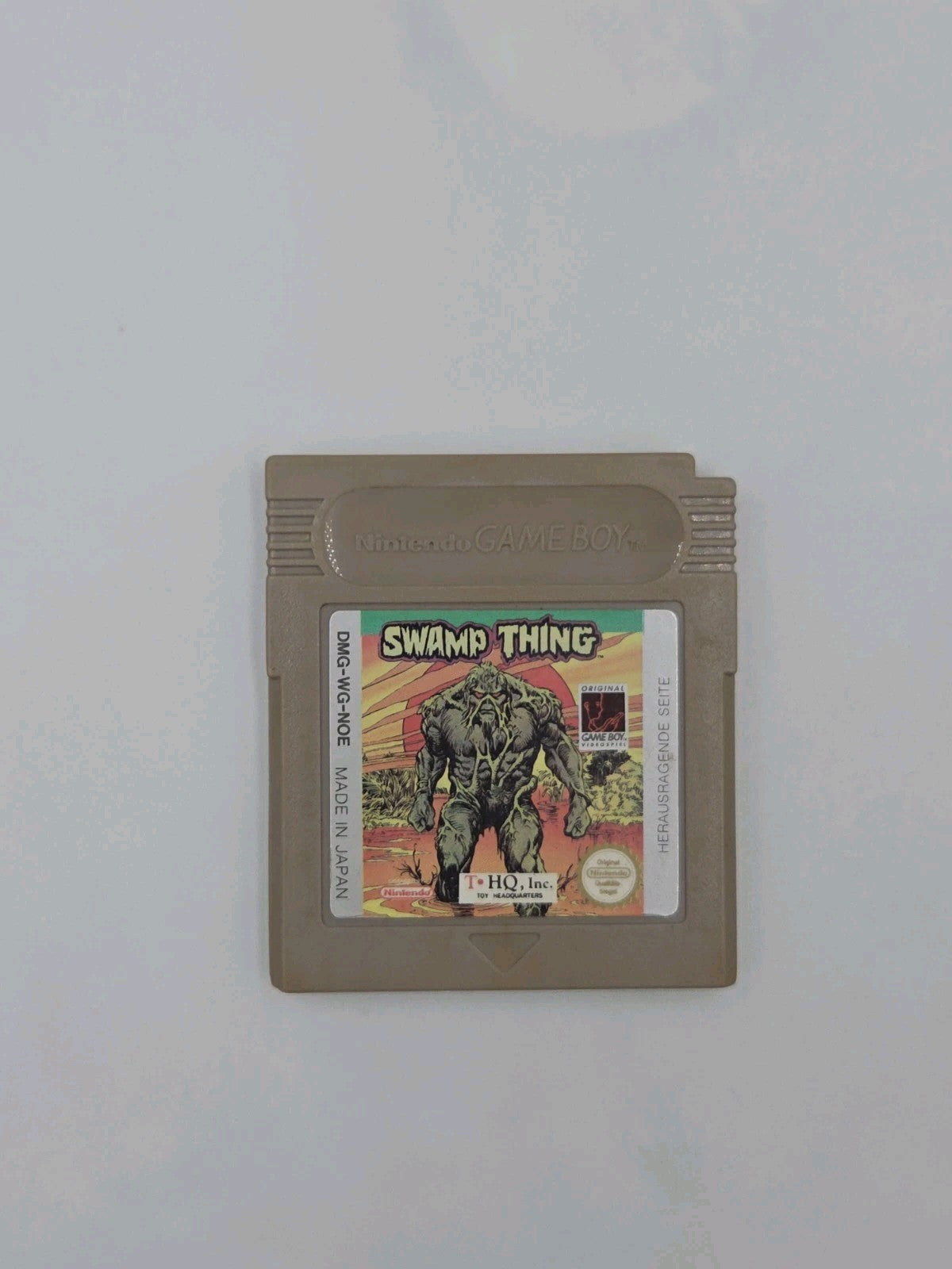 Nintendo Game Boy Classic Spiel Swamp Thing Modul NOE