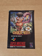 SNES Chuck Rock Spielanleitung Instruction Booklet UKV