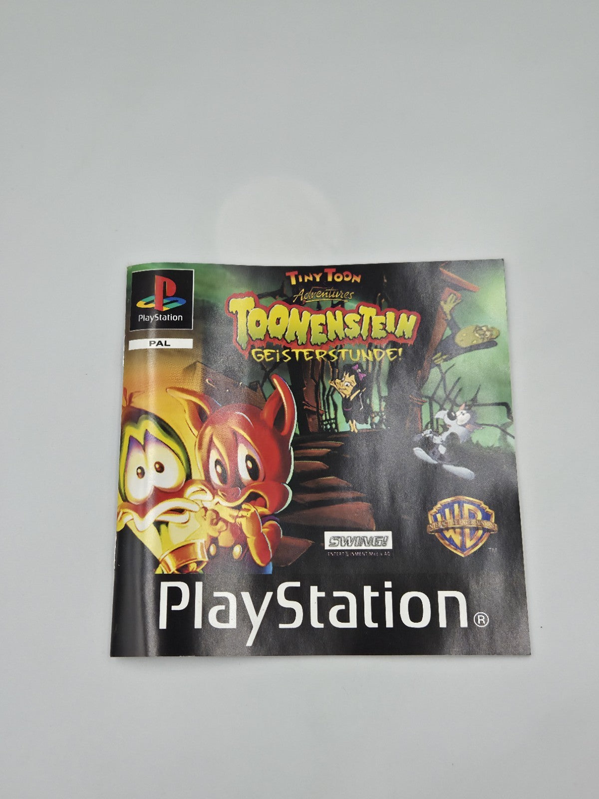 PS1 Playstation 1 Toonenstein Geisterstunde! mit OVP und Anleitung Deutsch
