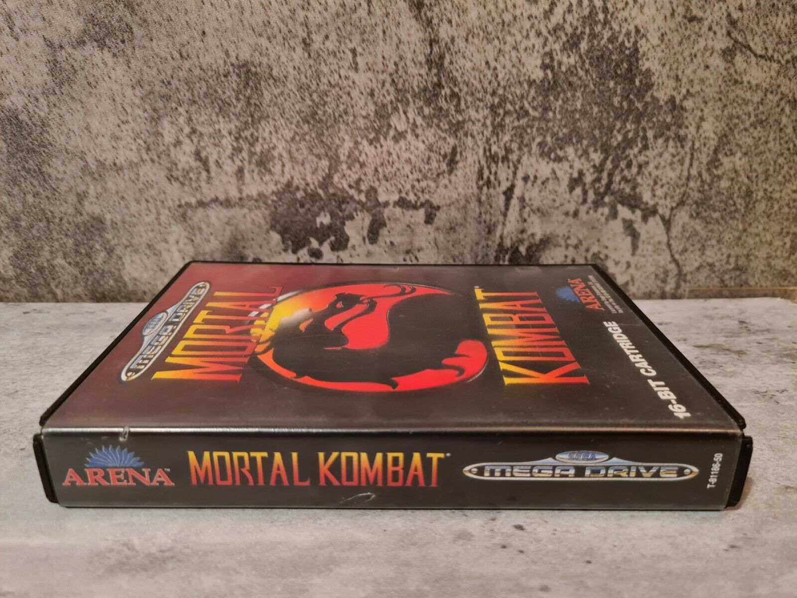 Sega Mega Drive Spiel Mortal Kombat mit OVP und Anleitung Multi Language - T-Retro-Games 