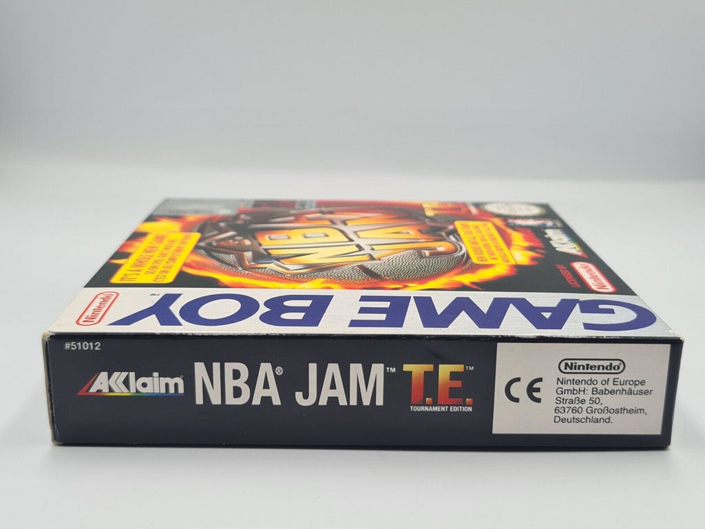 Nintendo Game Boy Classic NBA Jam T.E. mit OVP und Anleitung EUR - T-Retro-Games 