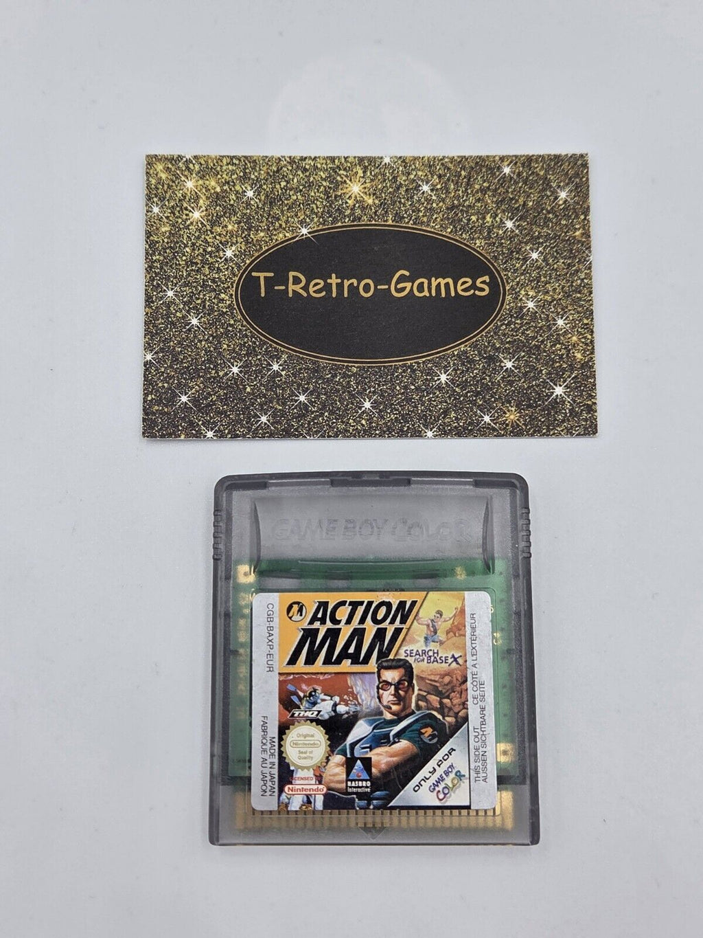 Nintendo Game Boy Color Action Man EUR Modul - T-Retro-Games 