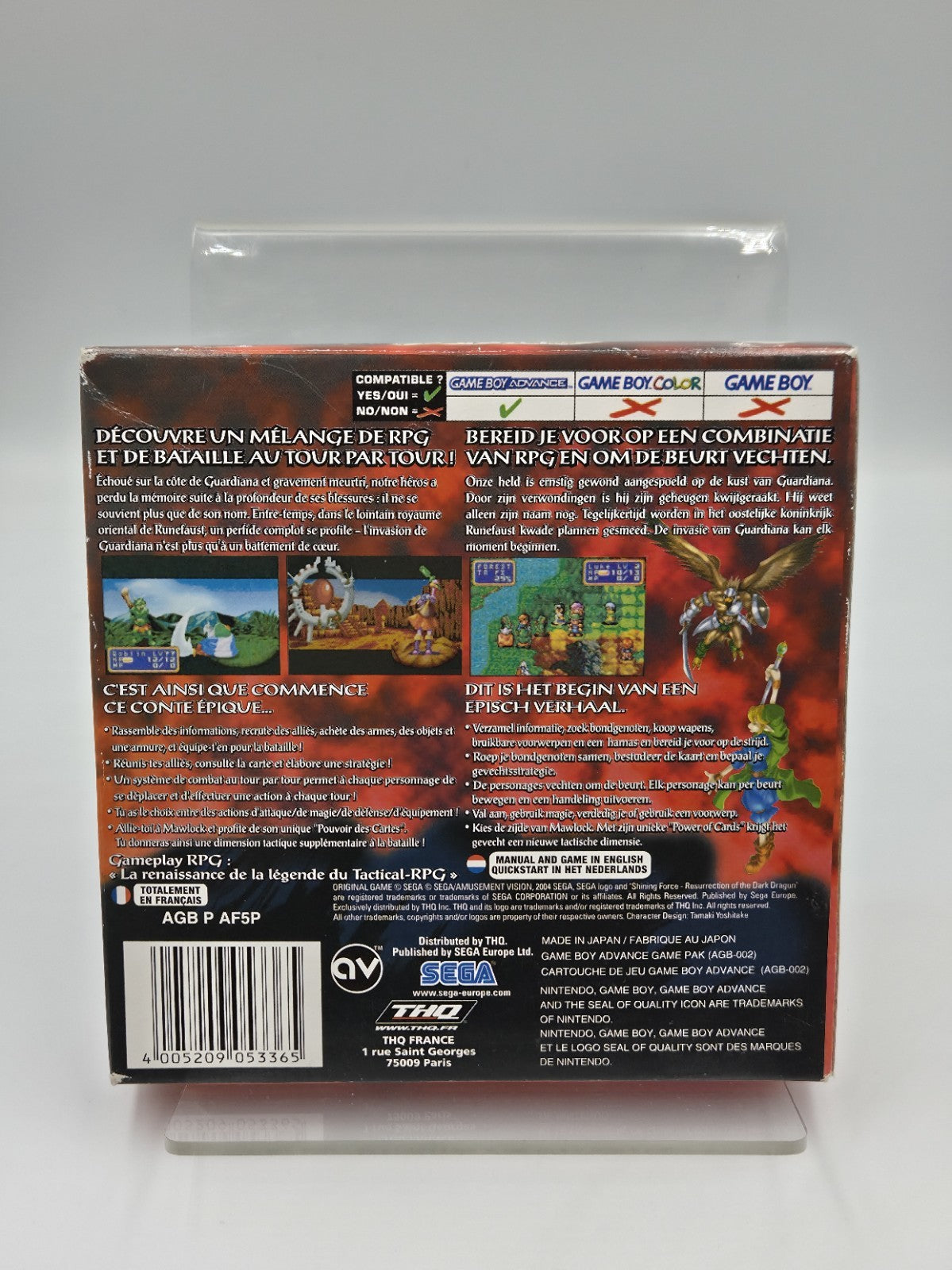 Nintendo Game Boy Advance Shining Force Resurrection mit OVP und Anleitung FAH