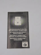 N64 Nintendo 64 Rumble Pak Vibration Kit mit OVP und Anleitung EUR