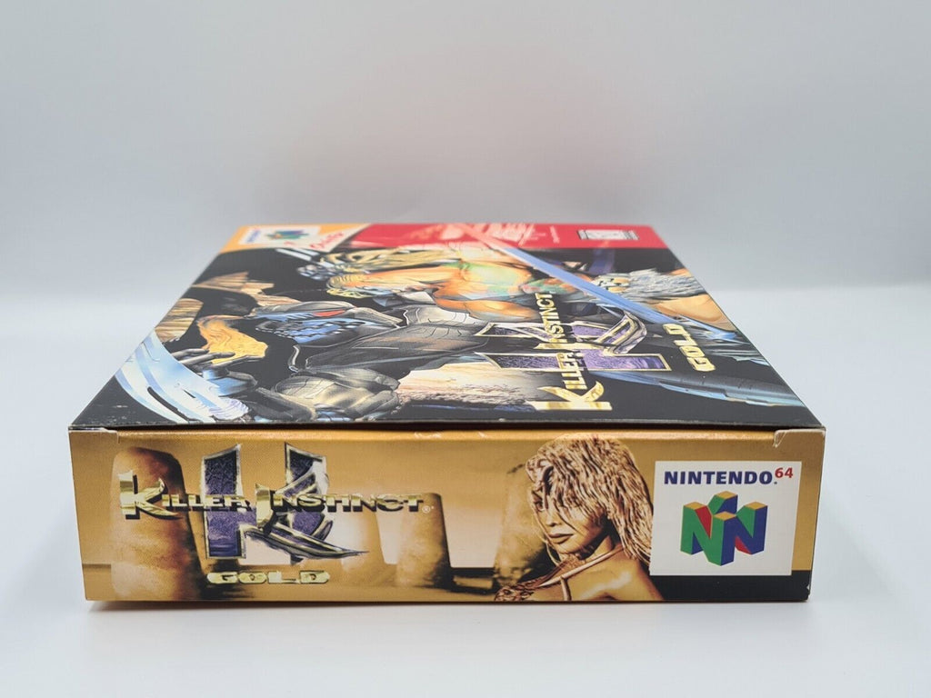 N64 Nintendo 64 Killer Instinct Gold mit OVP und Anleitung USA NTSC - T-Retro-Games 