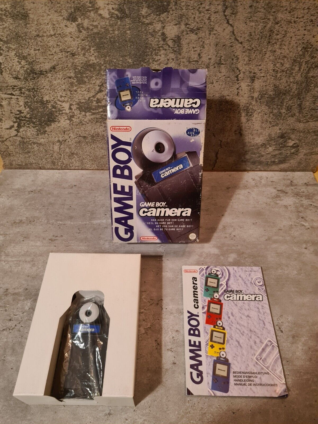 Nintendo Game Boy Classic Game Boy Camera Blau Blue OVP - T-Retro-Games 