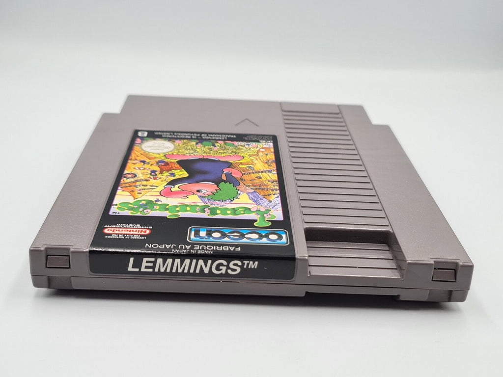 Nintendo NES Lemmings mit OVP und Anleitung FRA - T-Retro-Games 