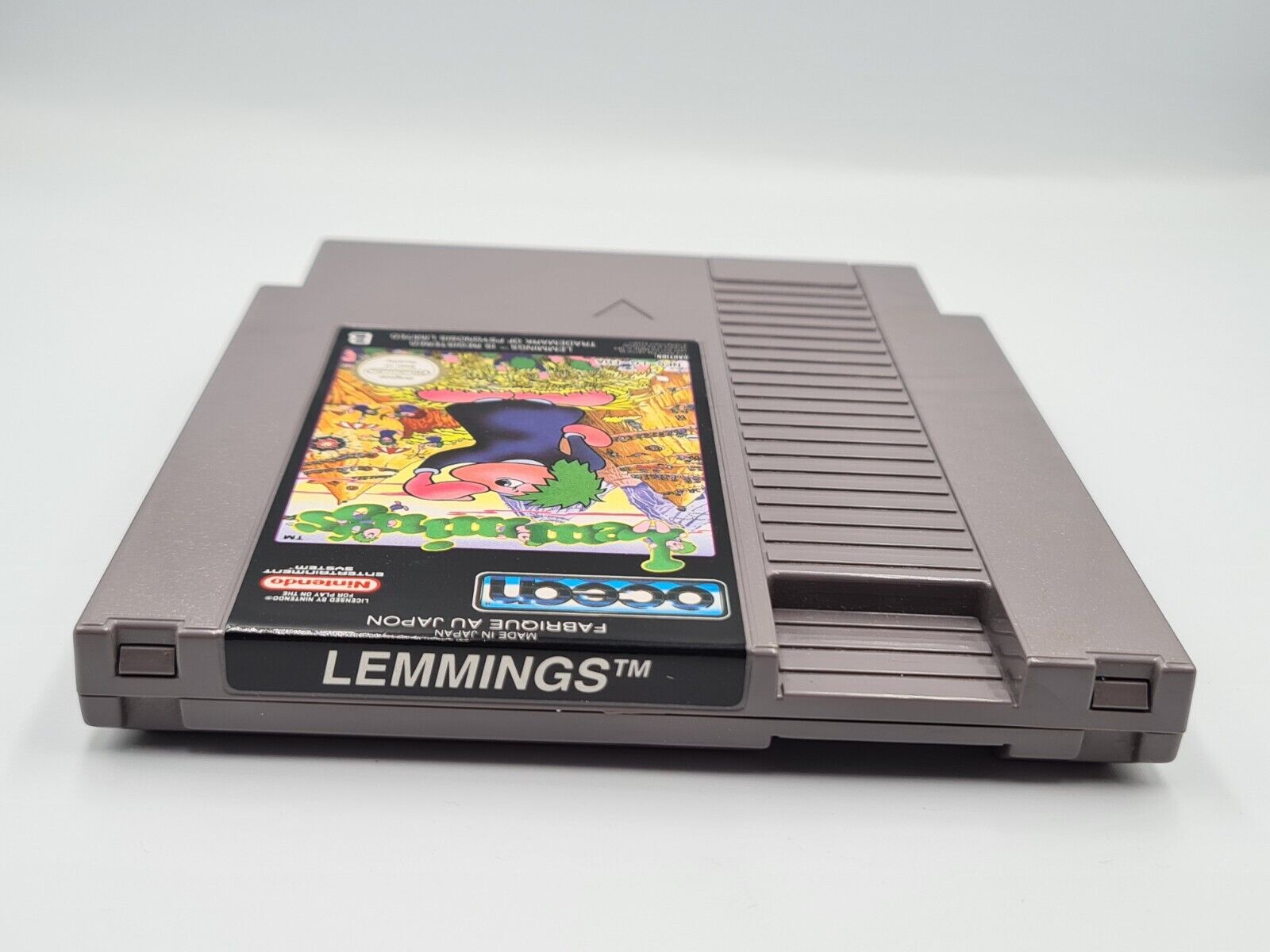 Nintendo NES Lemmings mit OVP und Anleitung FRA - T-Retro-Games 
