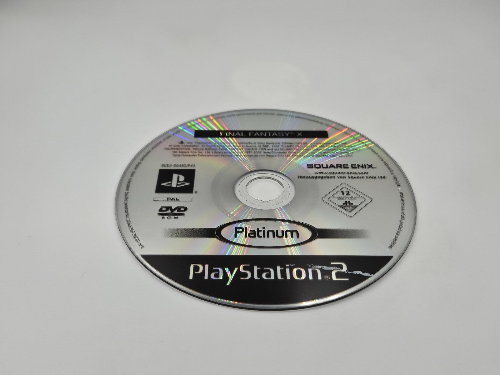 PS2 Playstation 2 Spiel Final Fantasy X Nur CD Disc Only  Deutsch