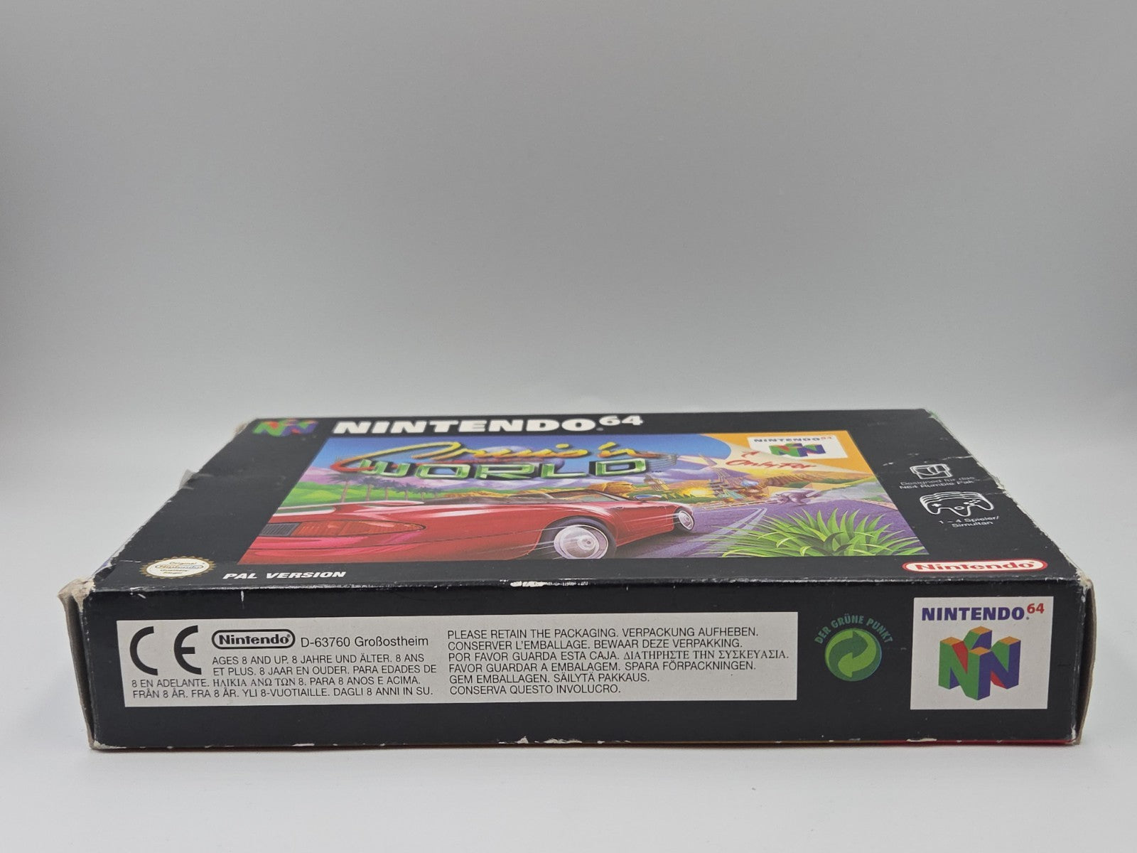 N64 Nintendo 64 Spiel Cruis'n World mit OVP und Anleitung NOE