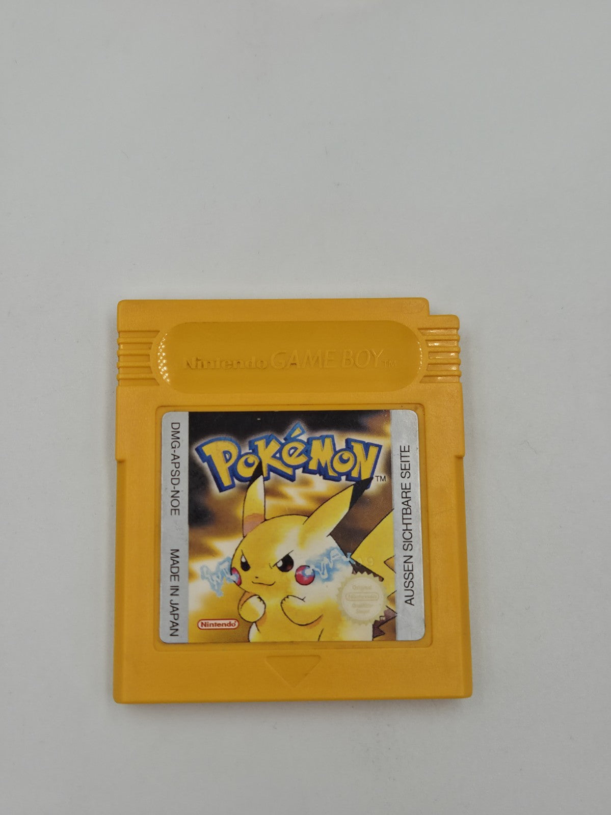 Nintendo Game Boy Classic Pokemon Gelbe Edition Modul NOE speichert