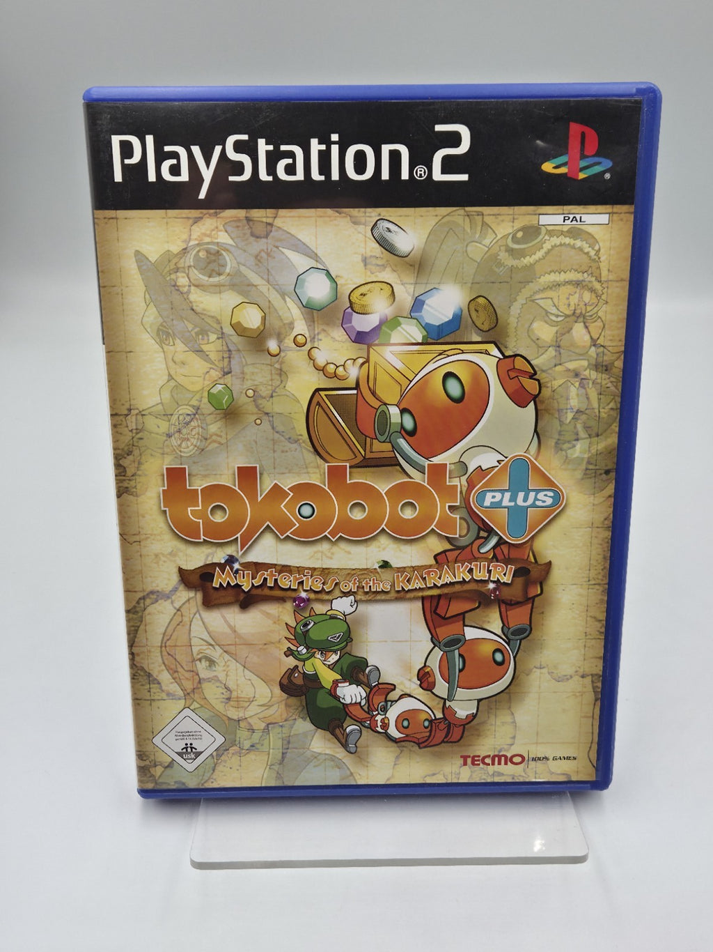 PS2 Tokobot Plus Mysteries of the Karakuri mit OVP und Anleitung Deutsch