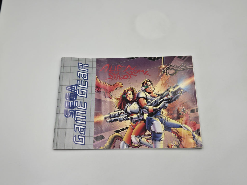 Sega Game Gear  Spiel Alien Syndrome mit OVP und Anleitung Multi Language 