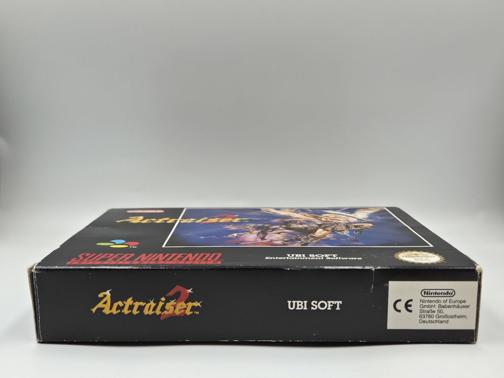 SNES Super Nintendo Spiel ActRaiser 2 mit OVP und Anleitung + Poster EUR