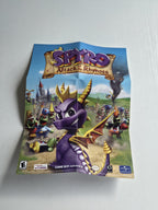 Game Boy Advance Spyro Attack of The Rhynocs Poster Reklame Flyer Insert USA