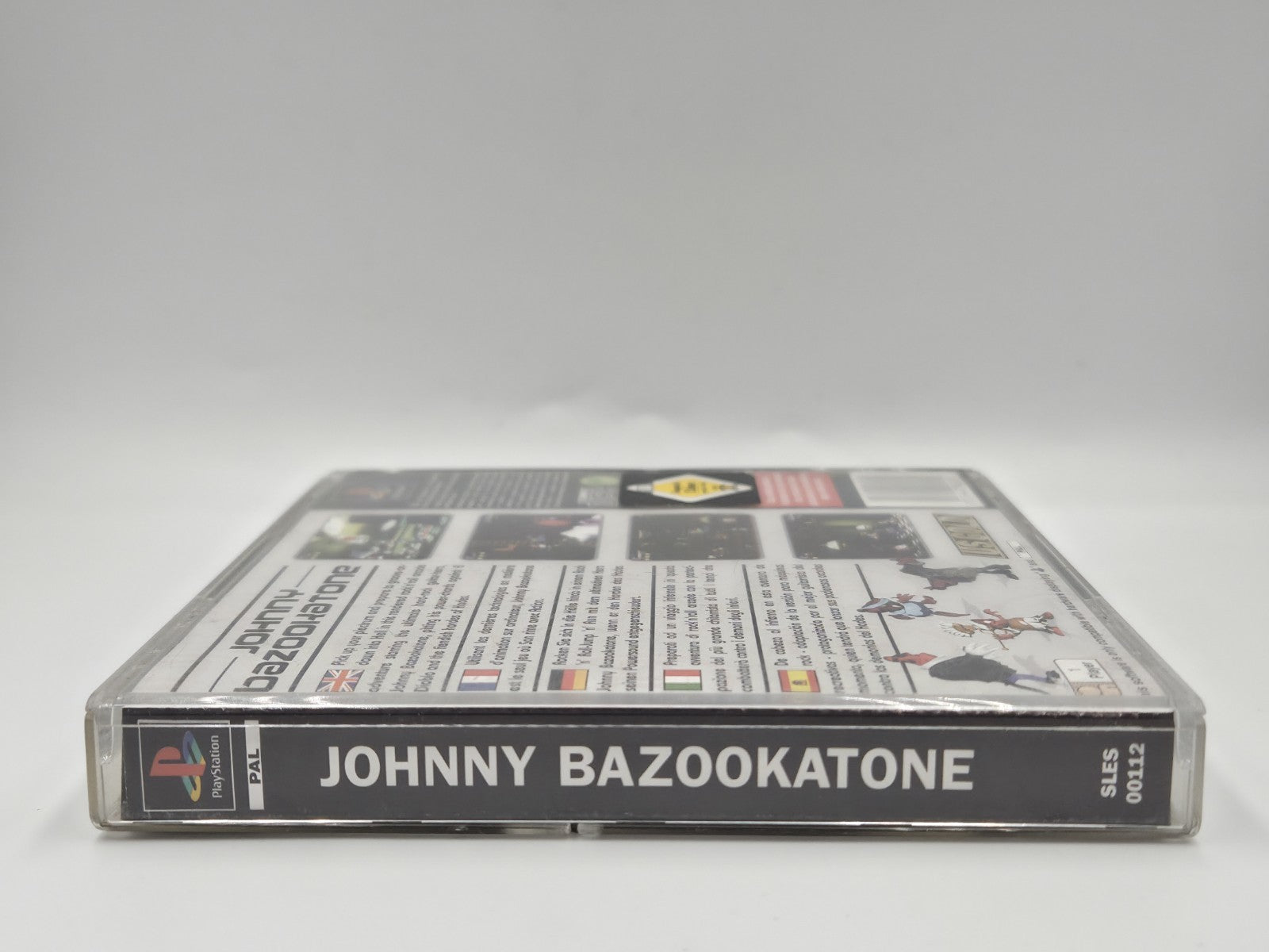 PS1 Playstation 1 Spiel Johnny Bazookatone mit OVP und Anleitung Multilingual