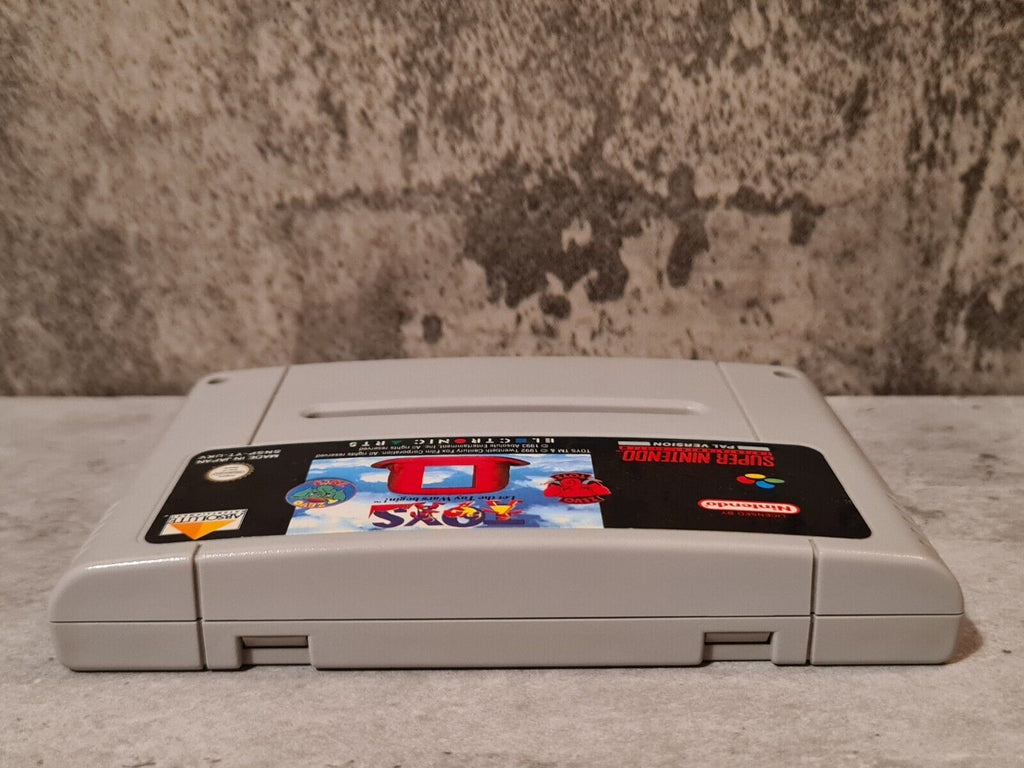 SNES Super Nintendo Toys Let the Toy Wars Begin Modul UKV - T-Retro-Games 