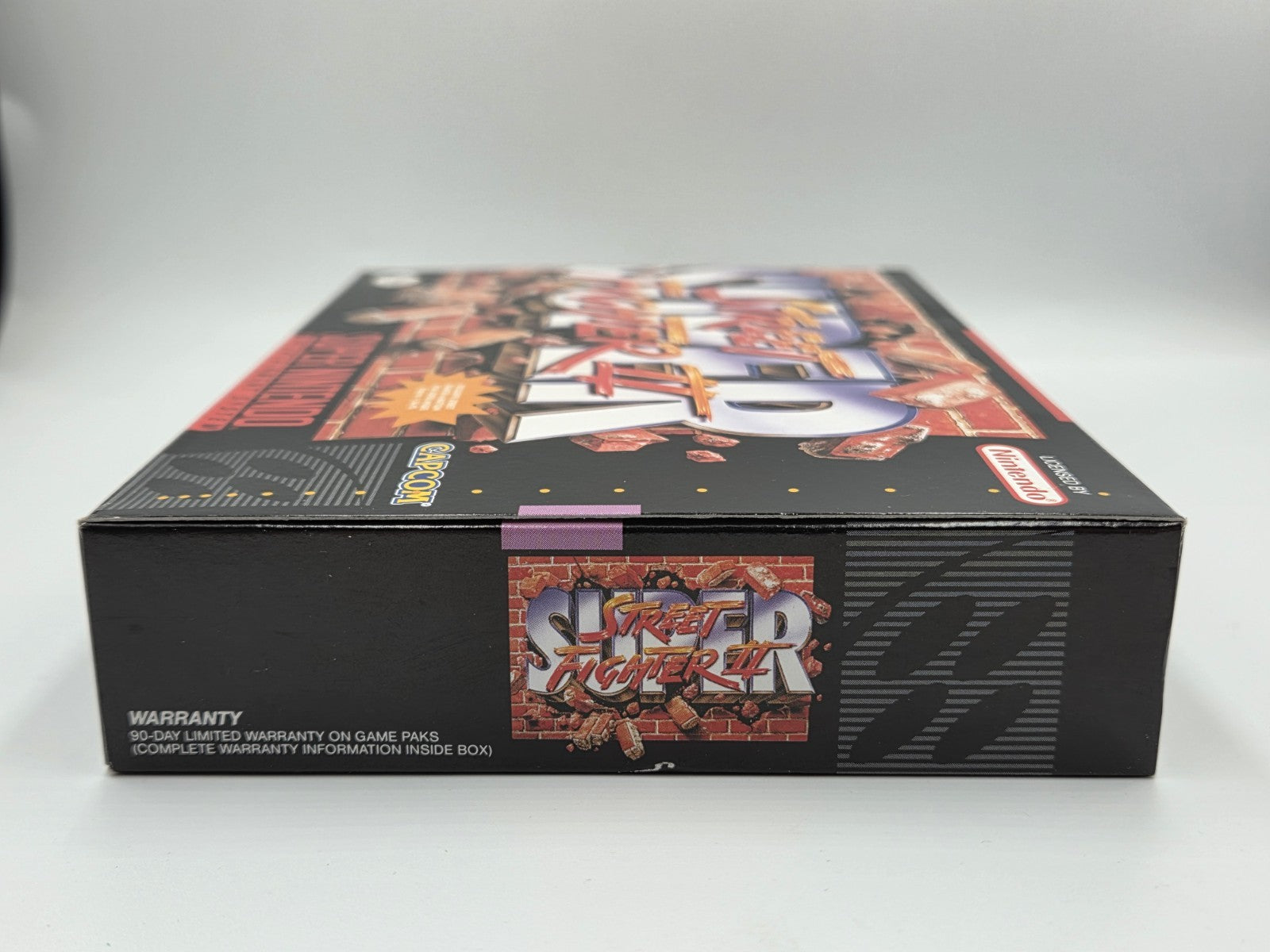 SNES Super Nintendo Super Street Fighter II mit OVP und Anleitung NTSC-USA