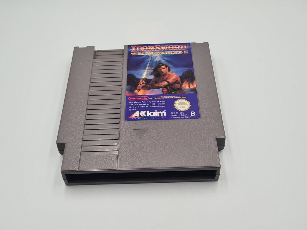 NES IronSword Wizards & Warriors II mit OVP und Anleitung FRA - T-Retro-Games 
